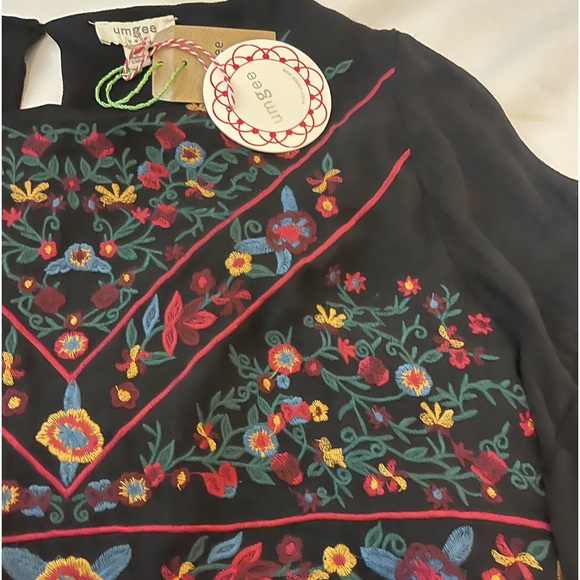 Babydoll Dress Size L Women's Knee Length Dress with Bell  Sleeves - Picture 2 of 8